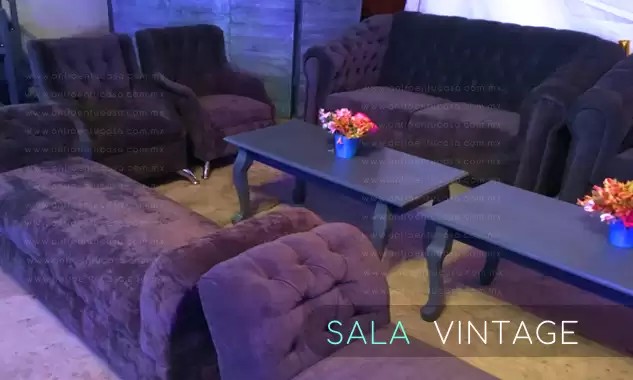 Salas Vintage en renta